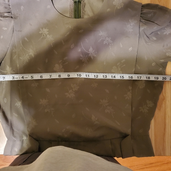 Vintage handmade boho prairie maxi dress size MED/LG - Picture 8 of 16